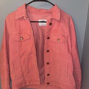 Pink Corduroy Jacket